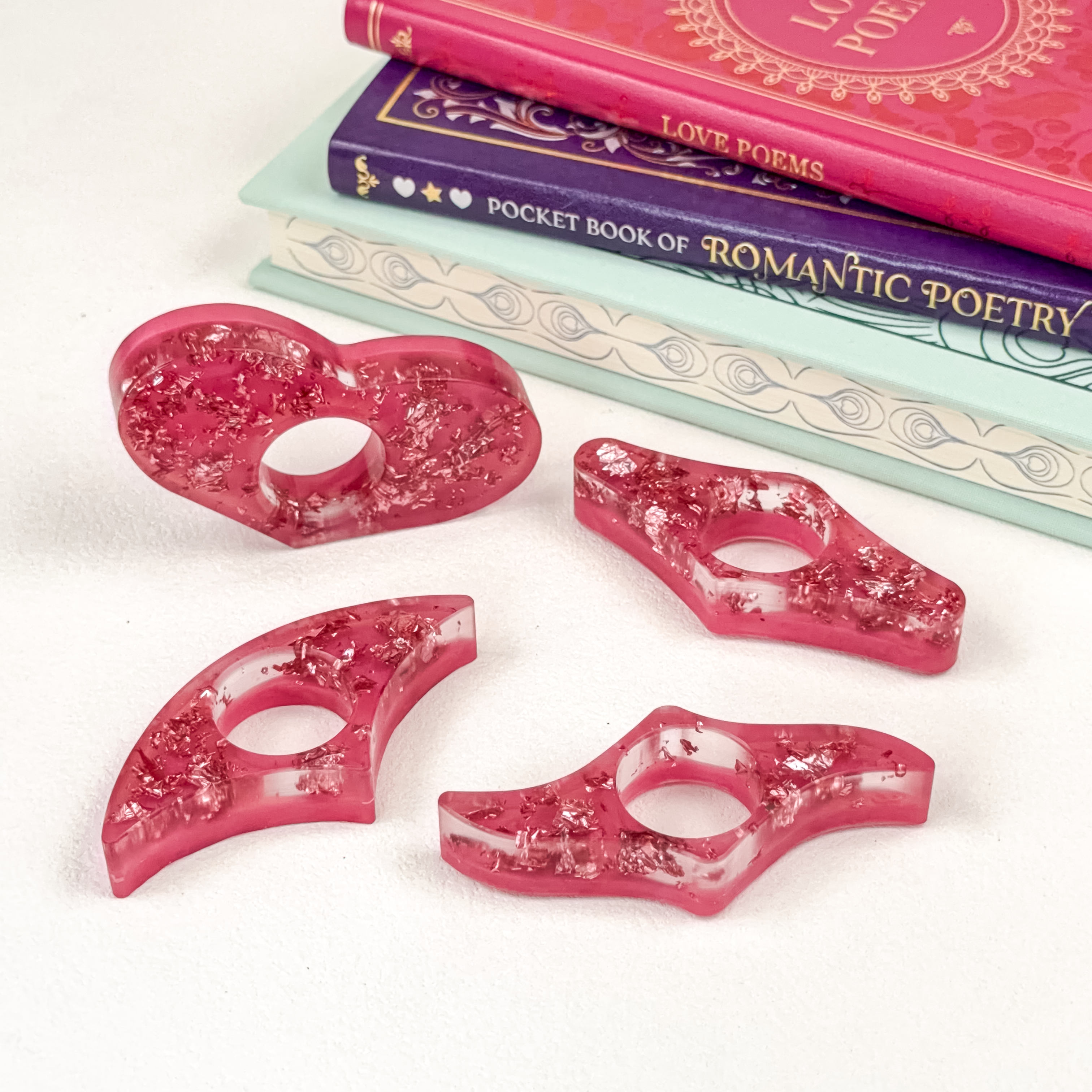 Cerise Foil Spreaders