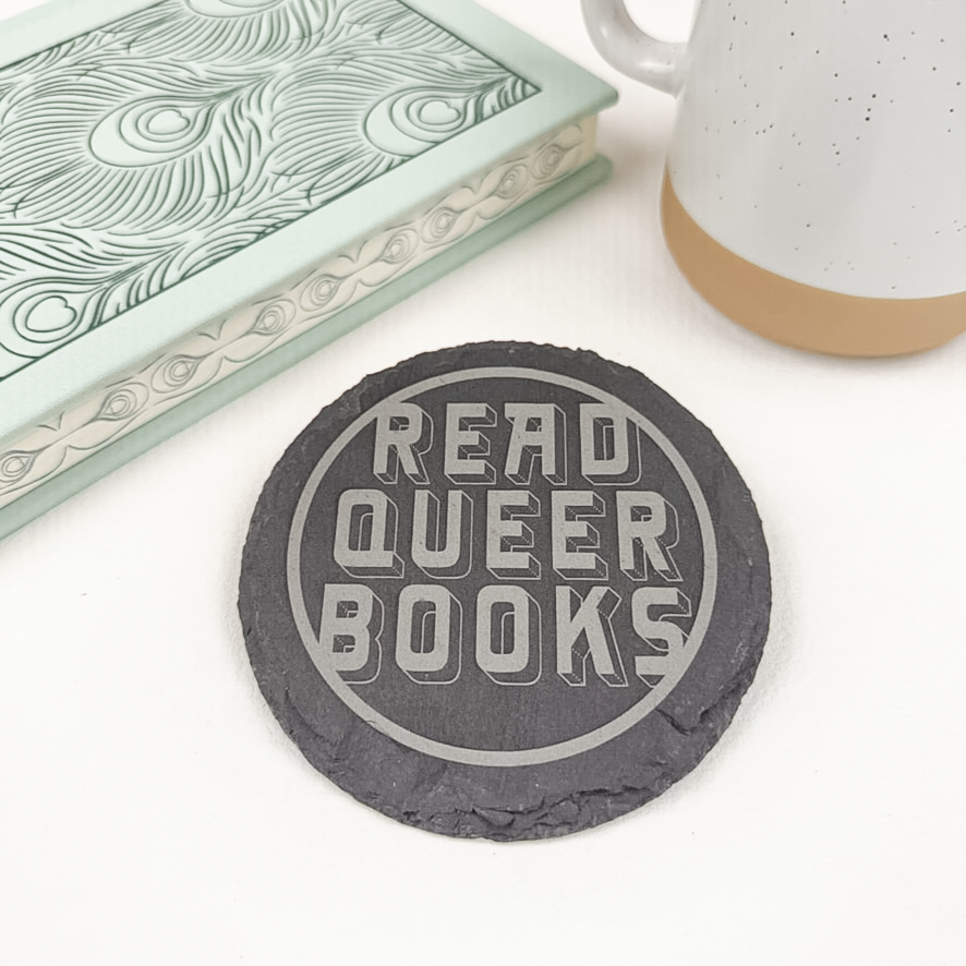 Read Queer Books Coaster