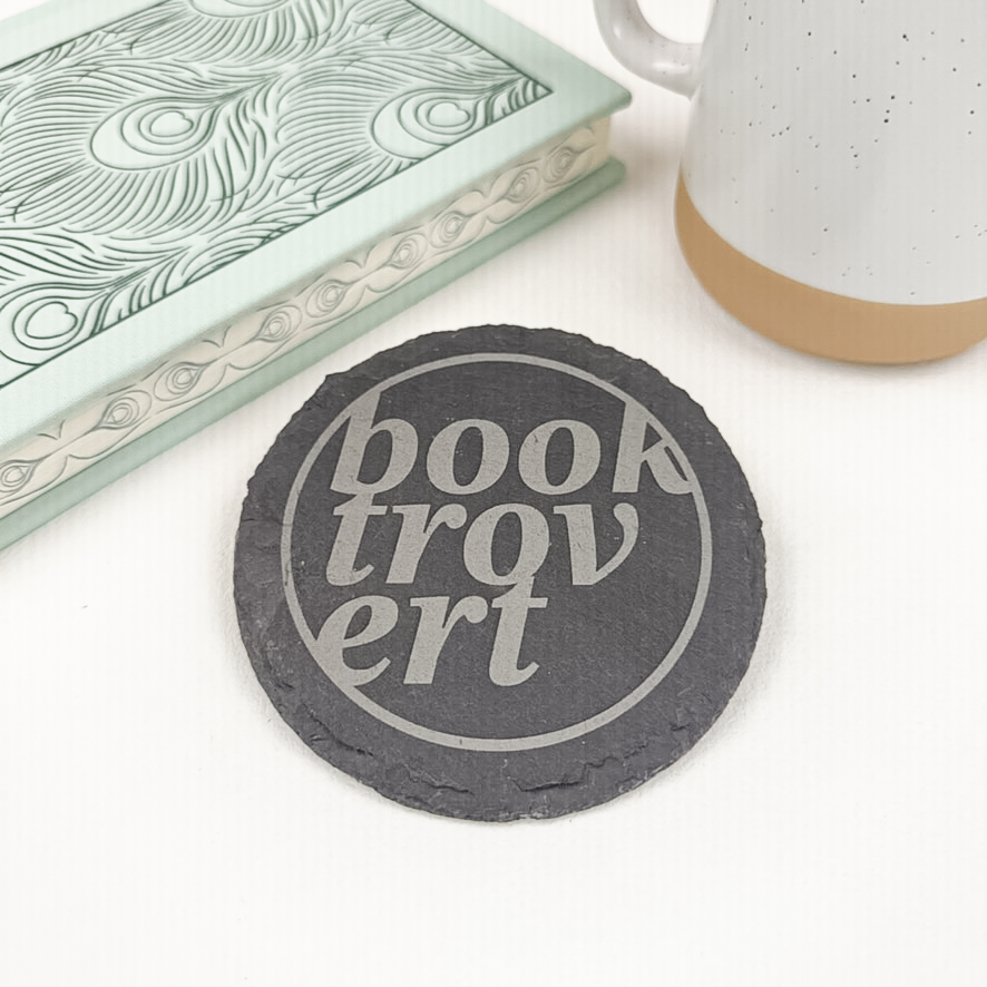 Booktrovert Coaster