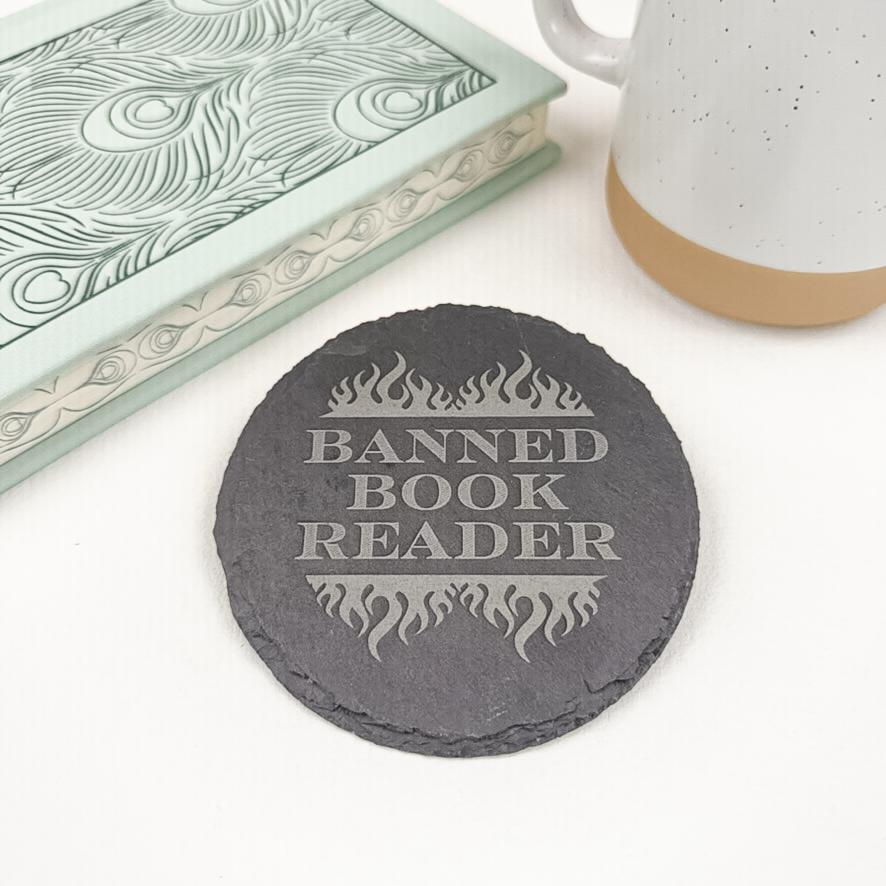 Banned Book Reader Coaster