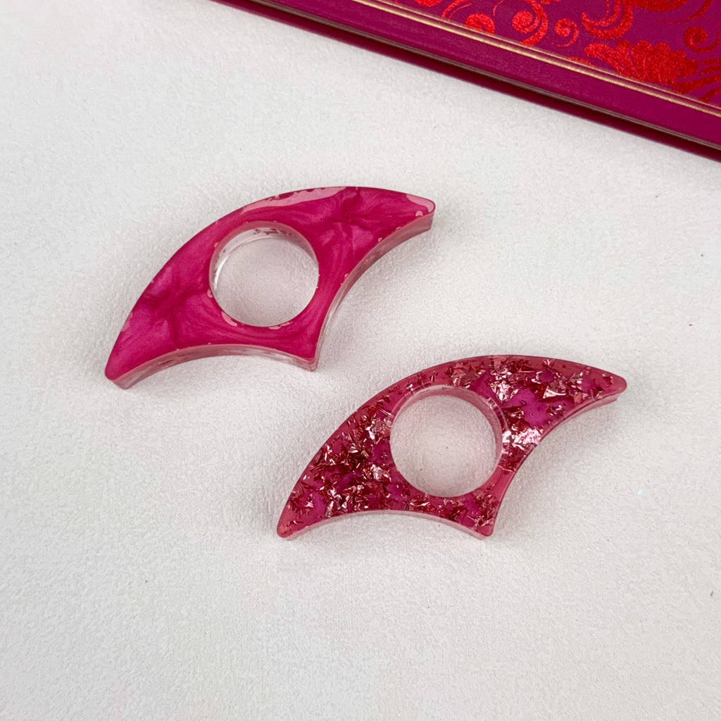 Cerise Foil Spreaders