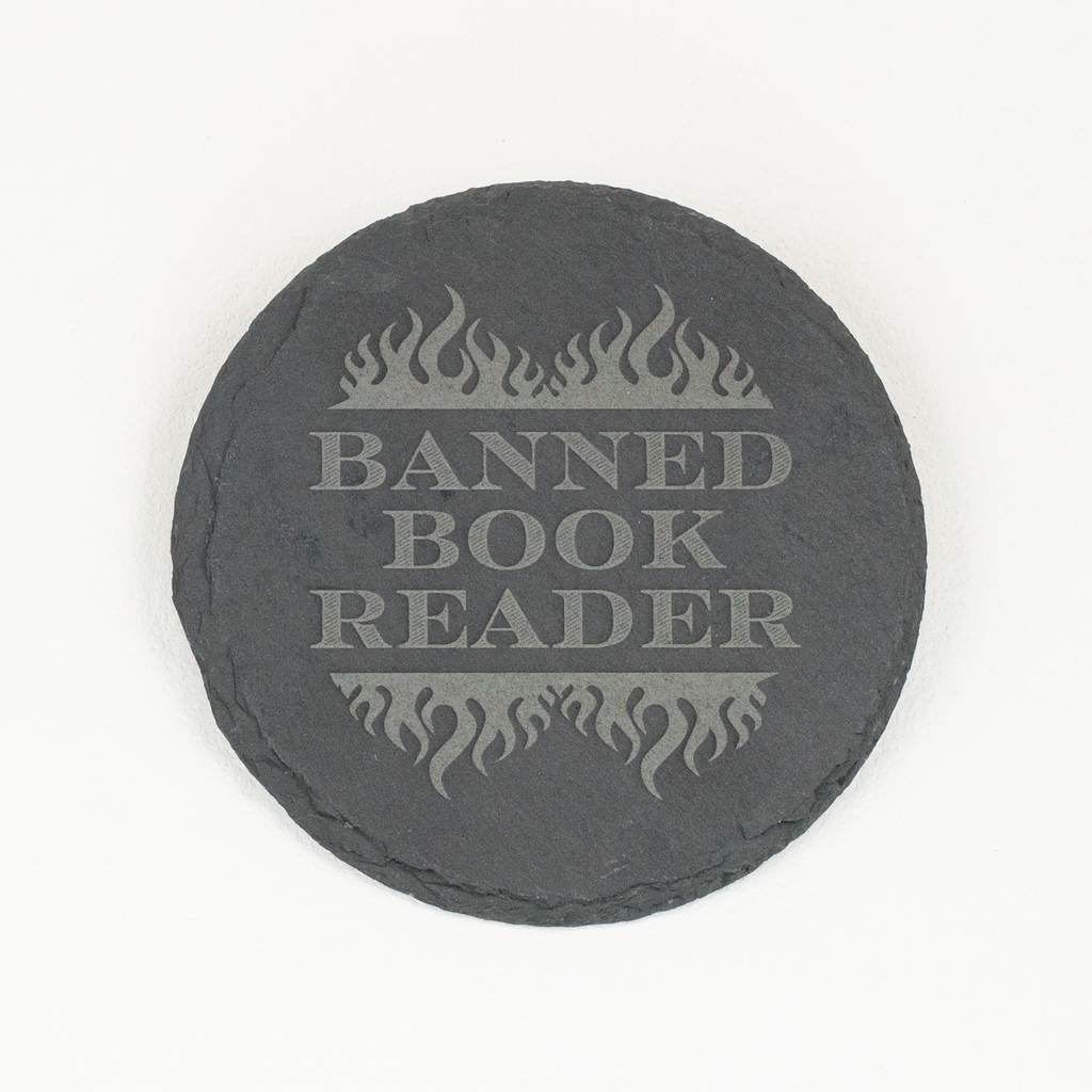 Banned Book Reader Coaster