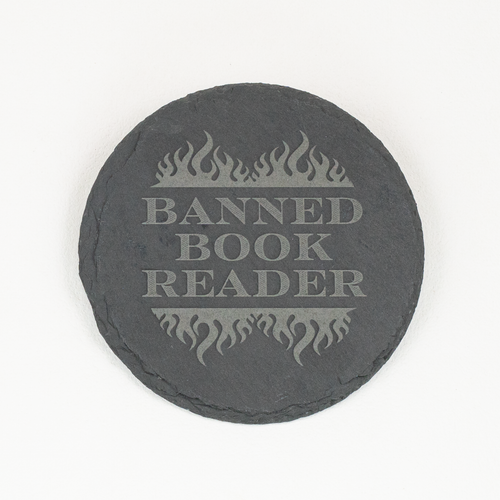 Banned Book Reader Coaster