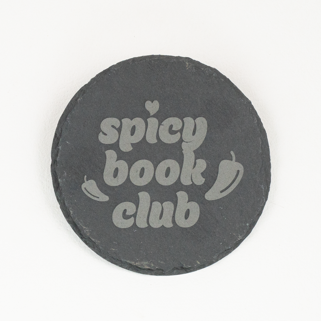 Spicy Book Club Coaster