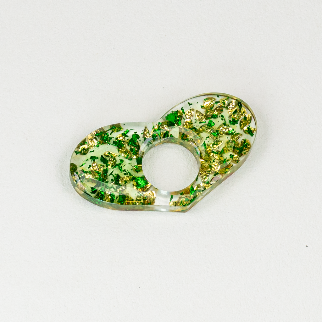 Emerald & Gold Leaf Foil Spreaders