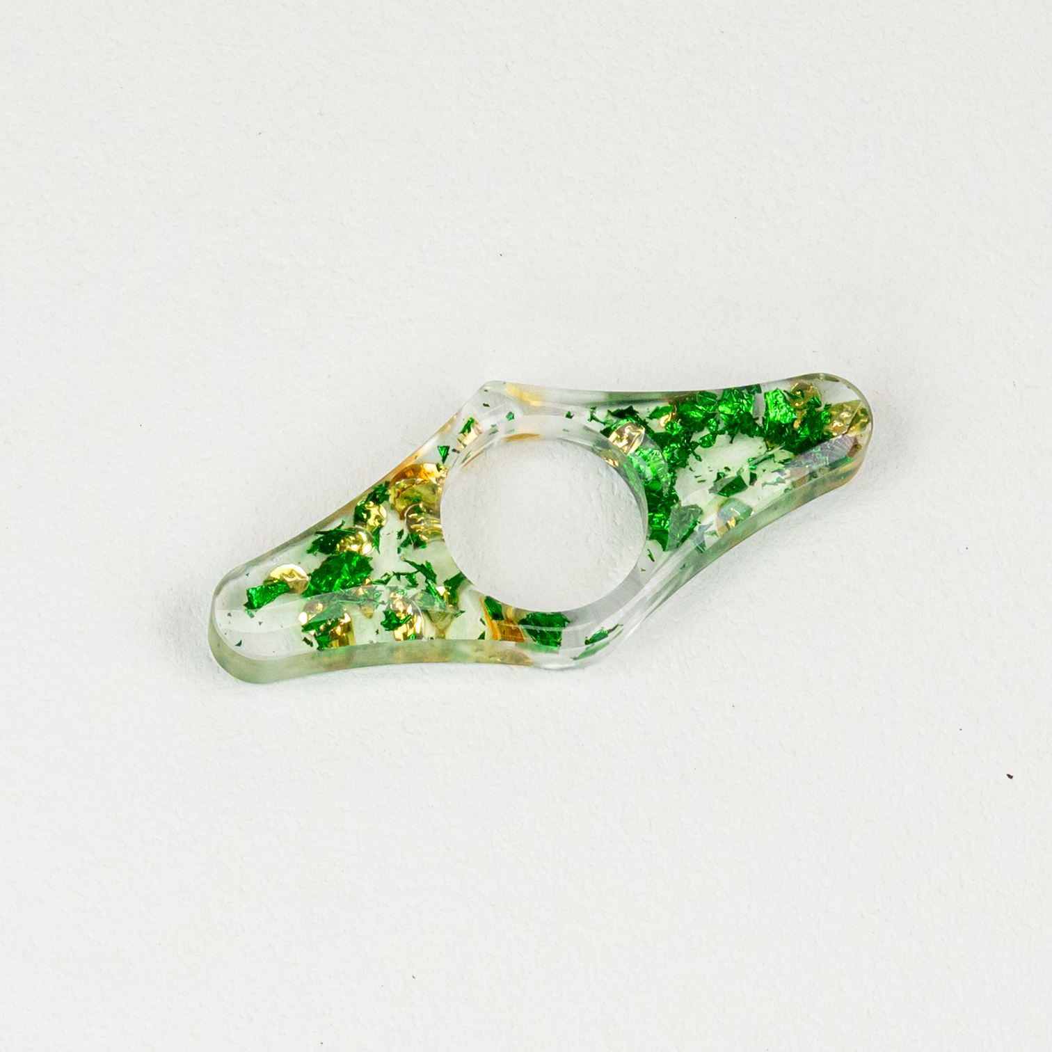 Emerald & Gold Leaf Foil Spreaders