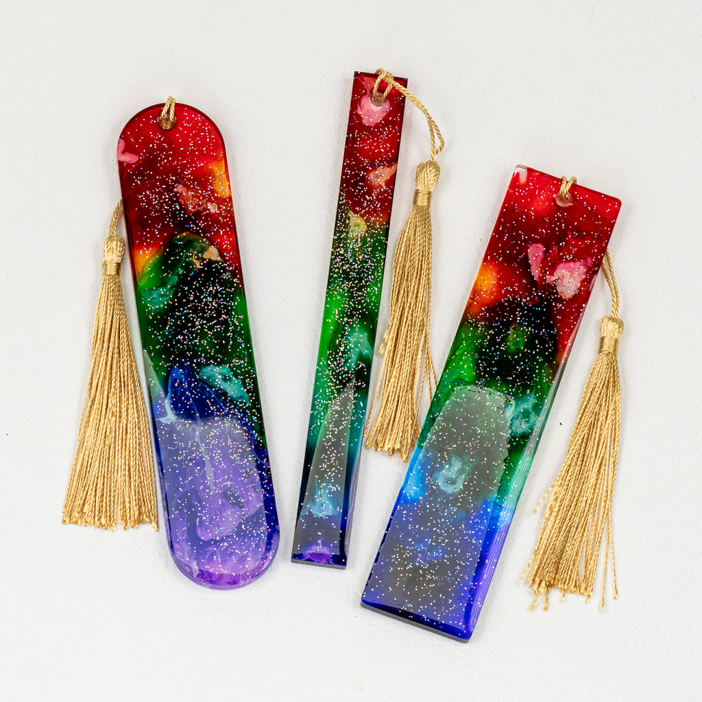 Rainbow Lava Bookmarks