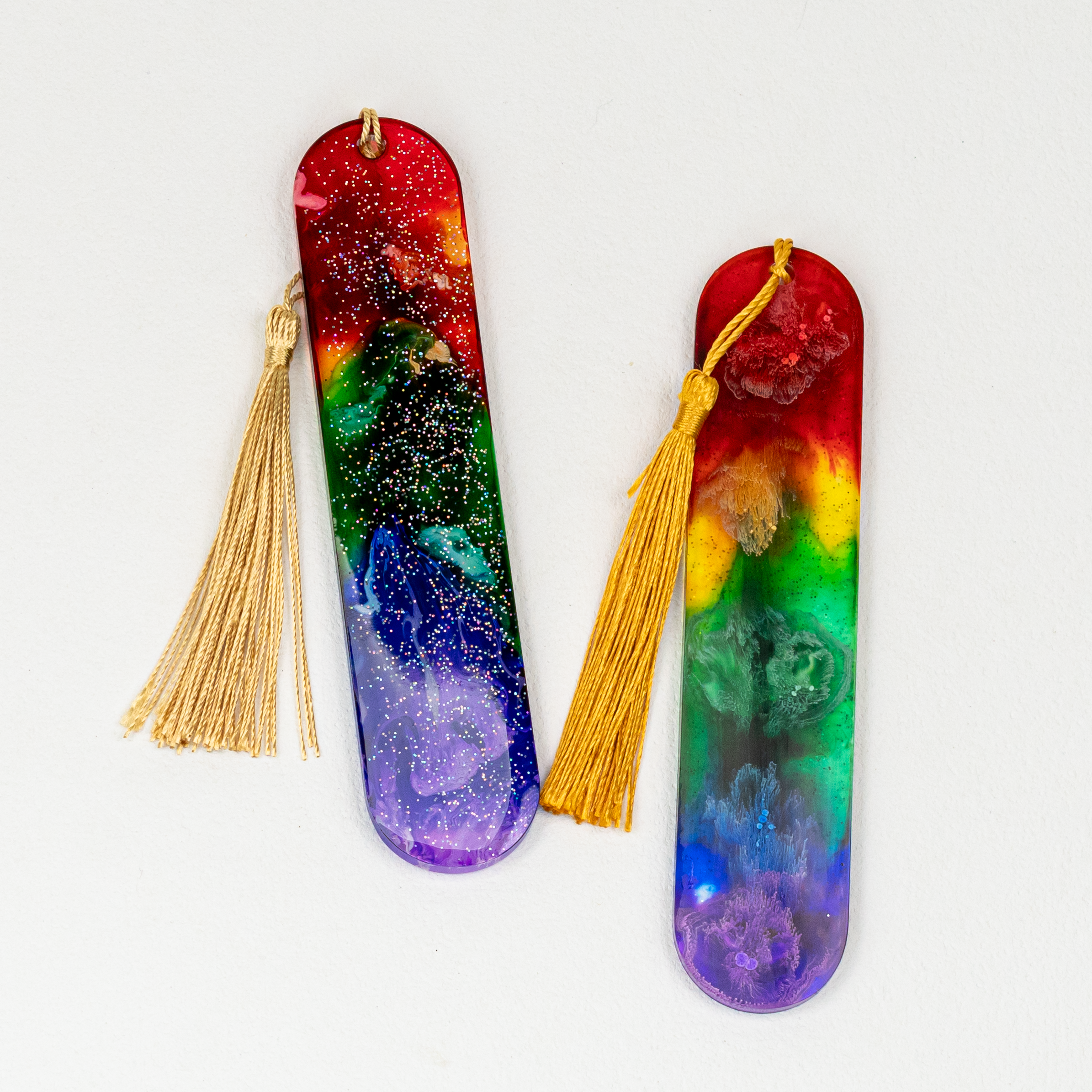 Rainbow Lava Bookmarks
