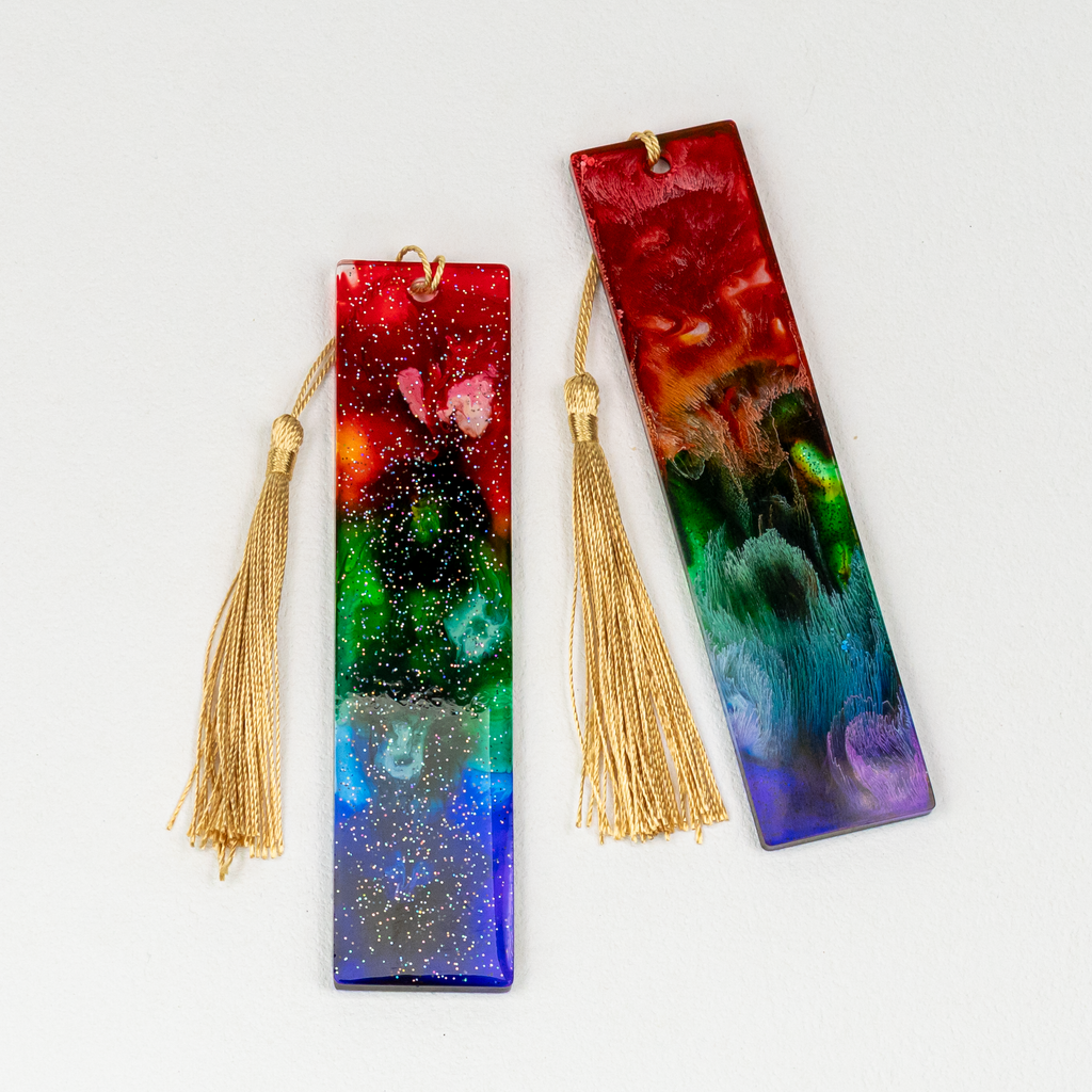 Rainbow Lava Bookmarks