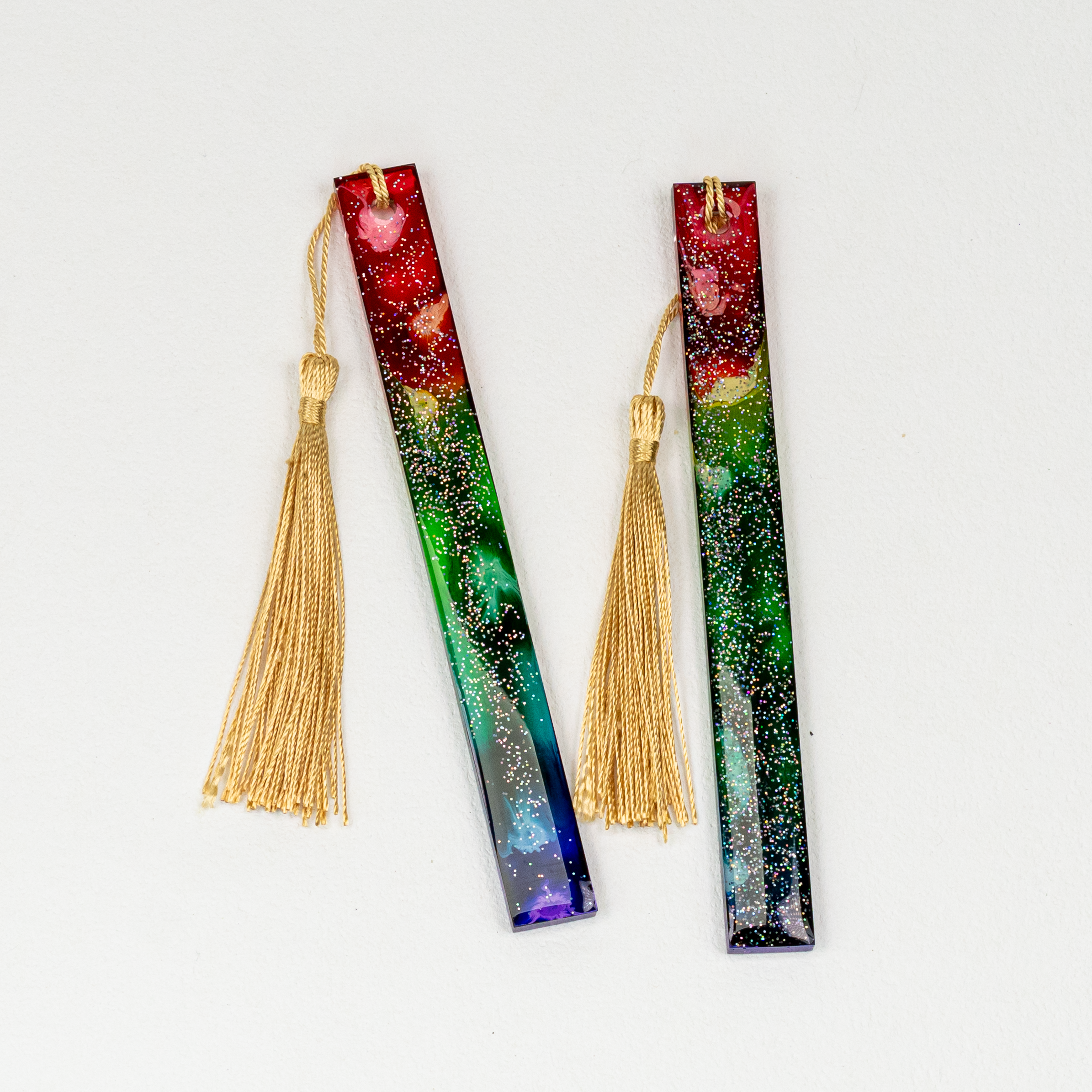 Rainbow Lava Bookmarks