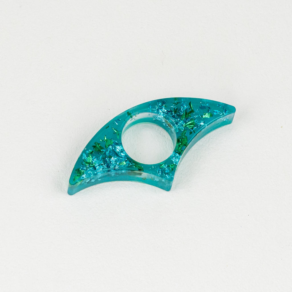 Ocean Blue & Mint Foil Page Spreaders