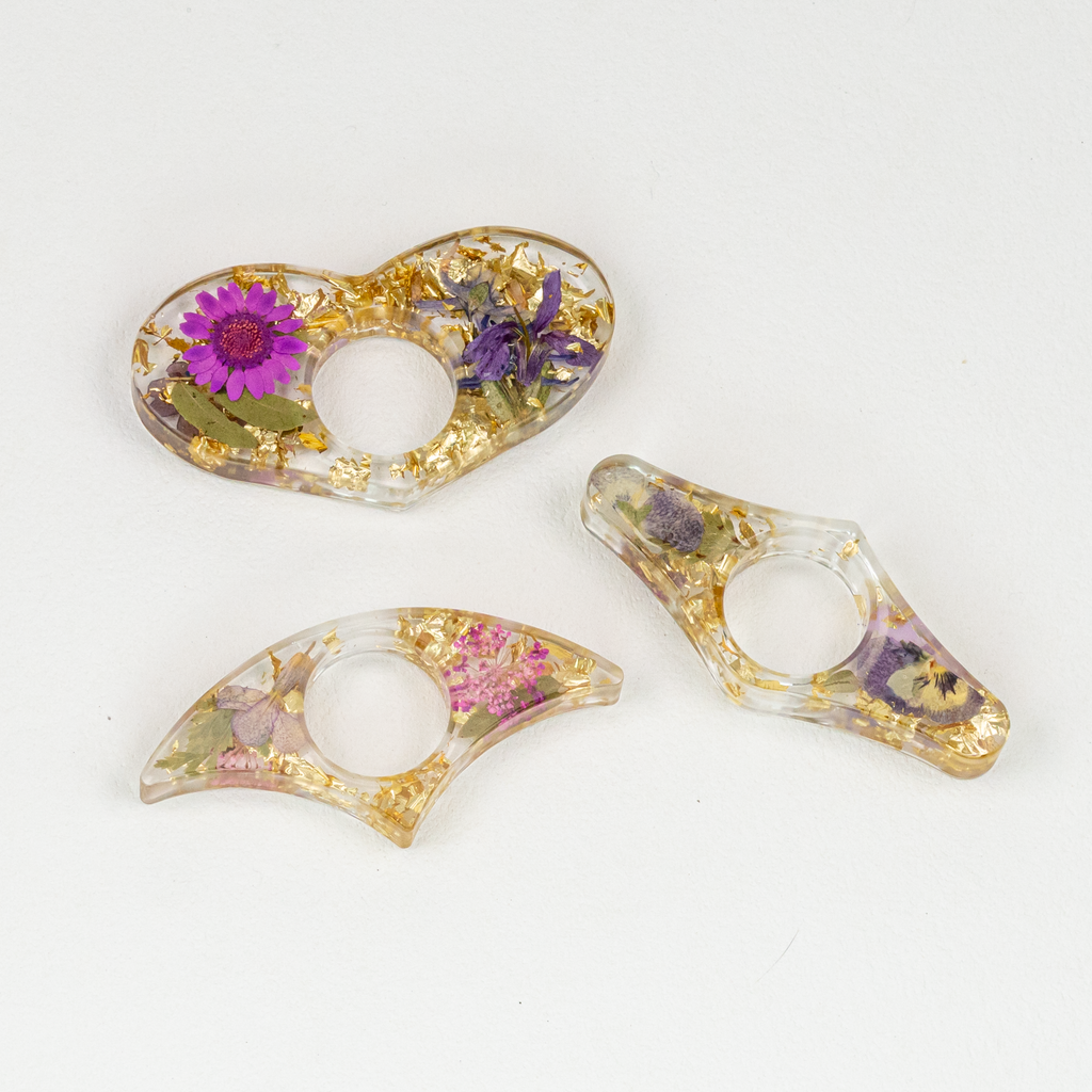 Floral & Gold Foil Page Spreaders