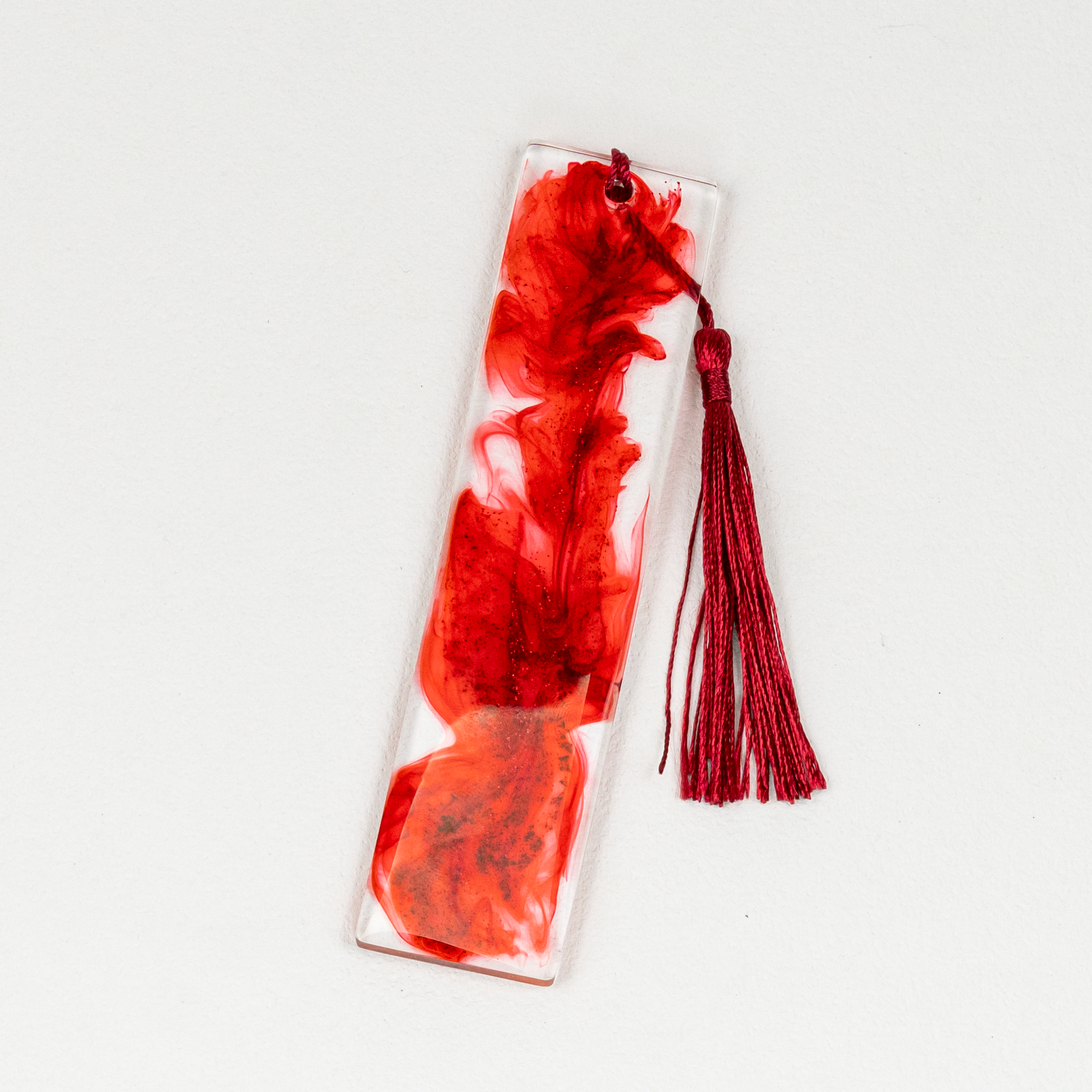 Blood Wisp Glitter Bookmarks